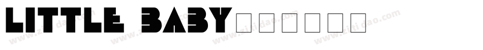 Little Baby字体转换
